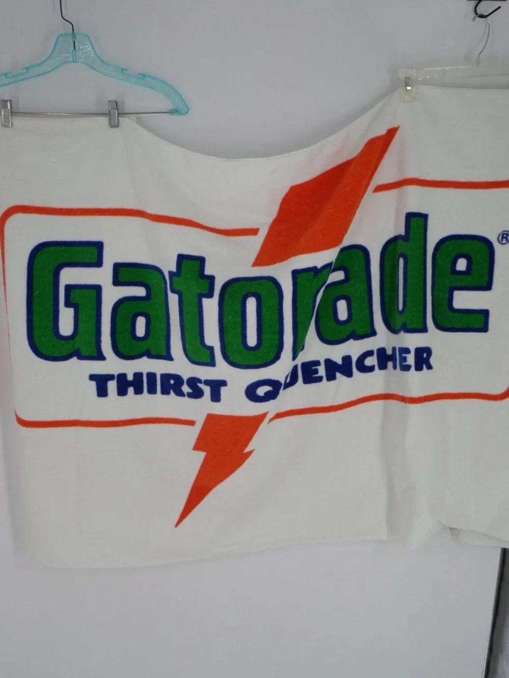 Vintage 80's Gatorade Thirst Quencher Beach Towel Never Been Used 66X36